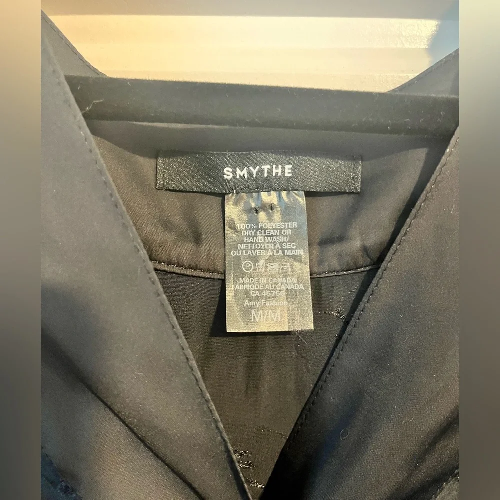 Smythe Jacquard Kimono Blouse - Picture 6 of 8